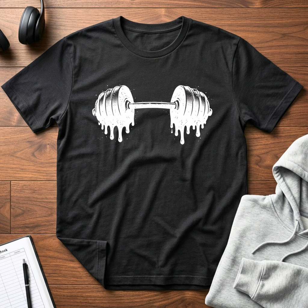Distress Barbell T-Shirt