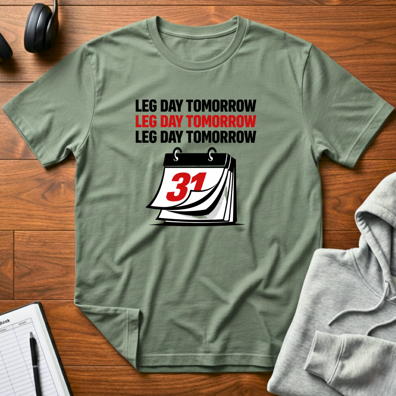 Leg Day Tomorrow T-Shirt