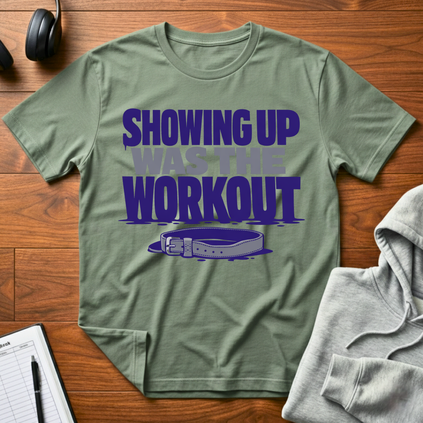 Showing Up Was The Workout T-Shirt