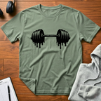 Distress Barbell T-Shirt