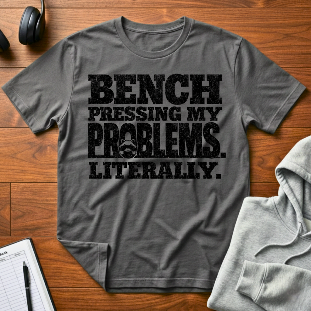 Bench Pressing My Problems T-Shirt