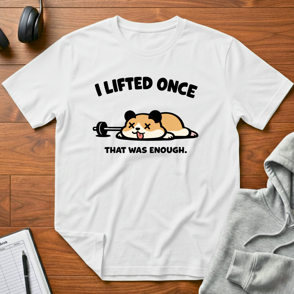 I Lifted Once T-Shirt